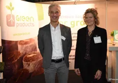 Onno Boeren samen met Ingrid van den Berg van Green Products stonden weer op de beurs om hun Green Plug onder de aandacht te brengen bij de kwekers.